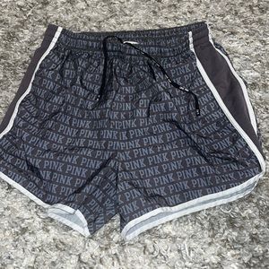 Love pink running shorts